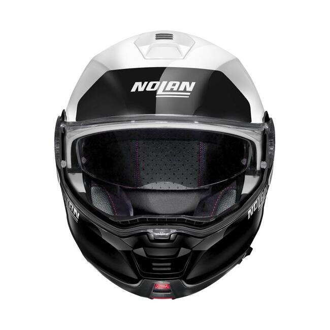 Casco Modulare N100-5 P Distinctive N-com 022 Metal White Nolan